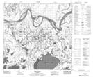 074L13 Baril River Topographic Map Thumbnail