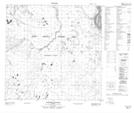 074M12 Caribou Islands Topographic Map Thumbnail