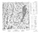 074M16 Andrew Lake Topographic Map Thumbnail