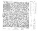 074O09 Fontaine Lake Topographic Map Thumbnail