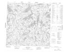 074O10 Oman Lake Topographic Map Thumbnail