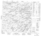 075B06 Penzance Lake Topographic Map Thumbnail