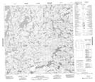 075C03 Portman Lake Topographic Map Thumbnail