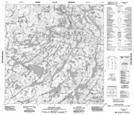 075D03 Schaefer Lakes Topographic Map Thumbnail