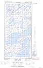 075E12W Thubun Lakes Topographic Map Thumbnail