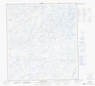 075K05 Bunting Lake Topographic Map Thumbnail