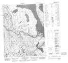 076K16 Bathurst Inlet Topographic Map Thumbnail