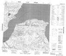 078H13 Weatherall Bay Topographic Map Thumbnail