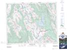 082J11 Kananaskis Lakes Topographic Map Thumbnail