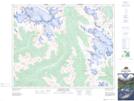 082N10 Blaeberry River Topographic Map Thumbnail