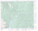 083C08 Nordegg Topographic Map Thumbnail