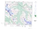083E06 Twintree Lake Topographic Map Thumbnail
