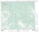 083G13 Hattonford Topographic Map Thumbnail