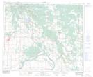 083I01 Smoky Lake Topographic Map Thumbnail