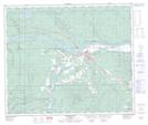 083J04 Whitecourt Topographic Map Thumbnail