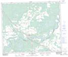 083J07 Fort Assiniboine Topographic Map Thumbnail