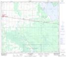 083N08 High Prairie Topographic Map Thumbnail