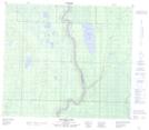 083P07 Amadou Lake Topographic Map Thumbnail