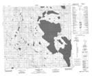 084B10 Peerless Lake Topographic Map Thumbnail
