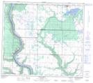 084D02 Hines Creek Topographic Map Thumbnail