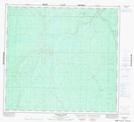 084E09 Dryden Creek Topographic Map Thumbnail
