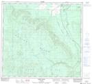 084F12 Kemp River Topographic Map Thumbnail