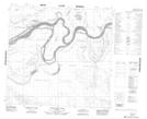 084I12 Buchanan Lake Topographic Map Thumbnail