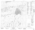 085F13 Mink Lake Topographic Map Thumbnail