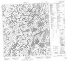 085O08 Mossy Lake Topographic Map Thumbnail