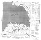 086E05 Gordon Point Topographic Map Thumbnail
