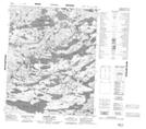 086H12 Ambush Lake Topographic Map Thumbnail