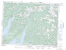 092F05 Bedwell River Topographic Map Thumbnail