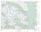092J05 Clendenning Creek Topographic Map Thumbnail