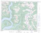 092K01 Powell Lake Topographic Map Thumbnail