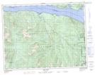 092L08 Adam River Topographic Map Thumbnail