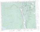 092P08 Chu Chua Creek Topographic Map Thumbnail