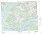 093A10 Quesnel Lake Topographic Map Thumbnail