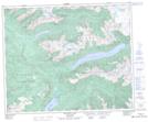 093A15 Mitchell Lake Topographic Map Thumbnail