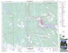 093B01 Williams Lake Topographic Map Thumbnail