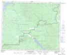 093F07 Chedakuz Creek Topographic Map Thumbnail