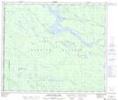 093J05 Great Beaver Lake Topographic Map Thumbnail
