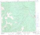 093P03 Bullmoose Creek Topographic Map Thumbnail