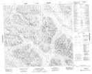 094D10 Moosevale Creek Topographic Map Thumbnail