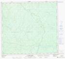 094H05 La Prise Creek Topographic Map Thumbnail