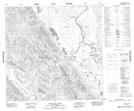 094M04 Turnagain River Topographic Map Thumbnail