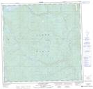 094M14 Hillgren Lakes Topographic Map Thumbnail