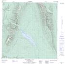 095B05 Fisherman Lake Topographic Map Thumbnail