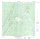 095G04 The Twisted Mountain Topographic Map Thumbnail