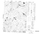 096F13 Wright Lakes Topographic Map Thumbnail