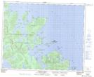 103B06 Burnaby Island Topographic Map Thumbnail